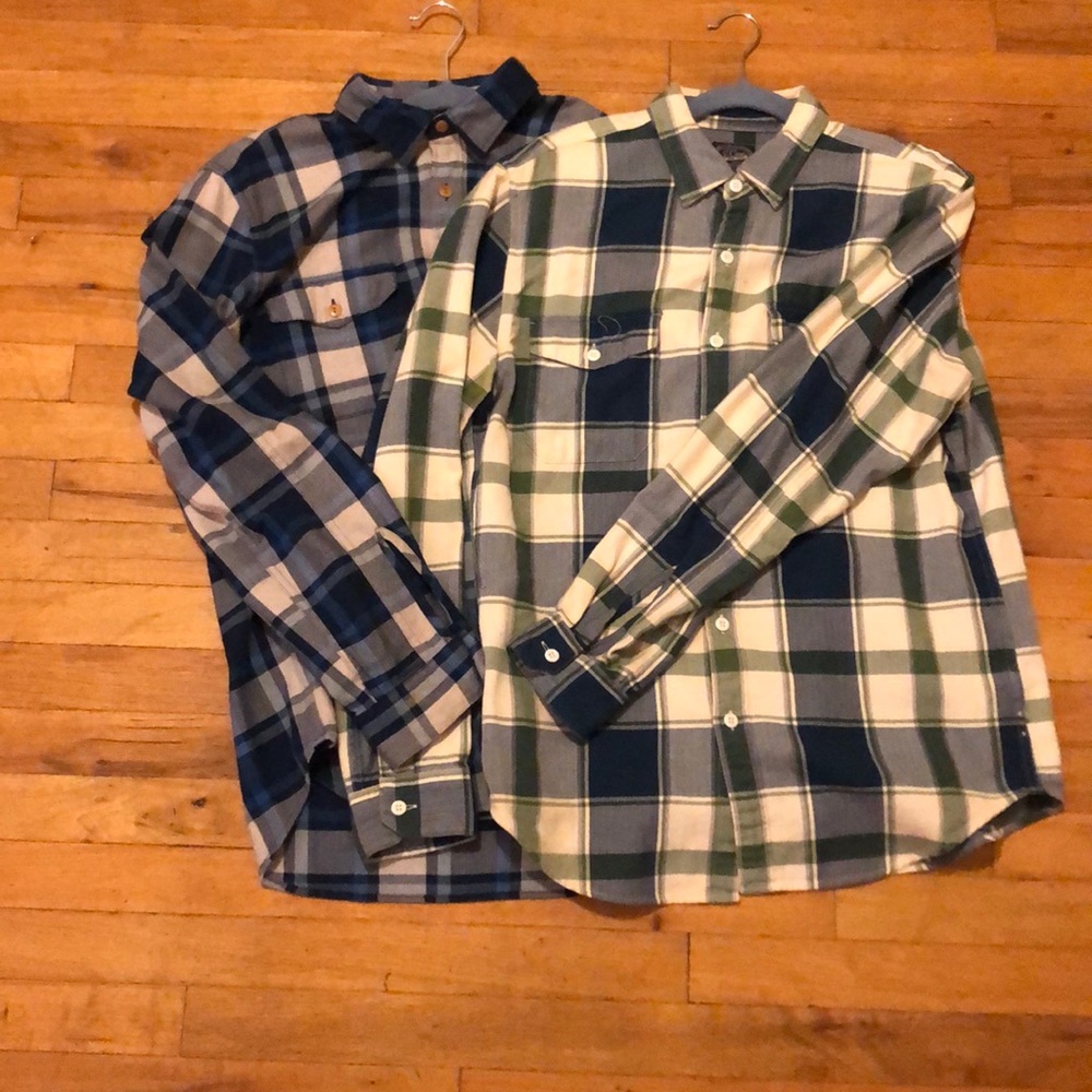 2 for Price of 1 J. Crew Flannel Button Downs